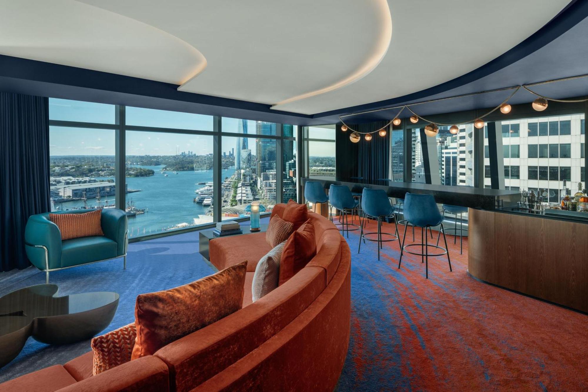 W Sydney酒店 外观 照片 The Club Lounge at the Westin Boston Seaport District