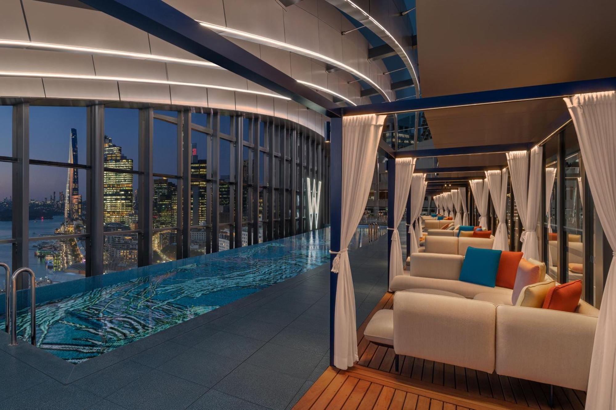 W Sydney酒店 外观 照片 Skyline pool